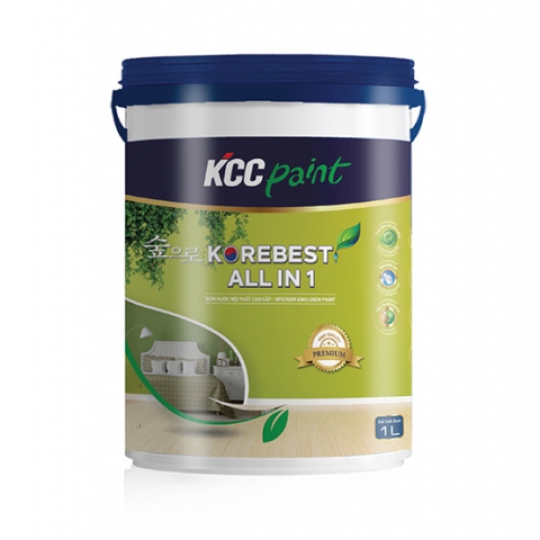 Sơn Nước Nội Thất KCC Korebest All In 1