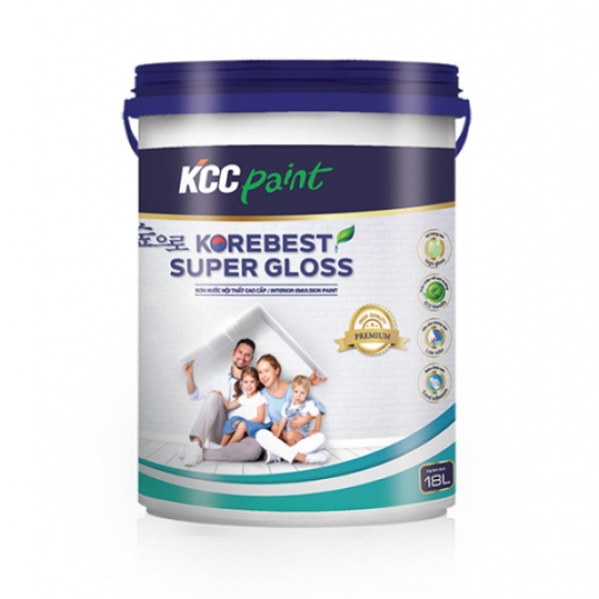 Sơn Nước Nội Thất KCC Korebest Super Gloss