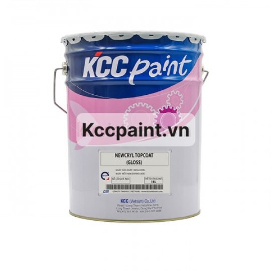 Newcryl Topcoat - Sơn Phủ Acrylic Gốc Dầu, Giữ Màu Tuyệt Vời