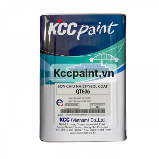 Yeolcoat QT606 - -Sơn Chịu Nhiệt  600°C